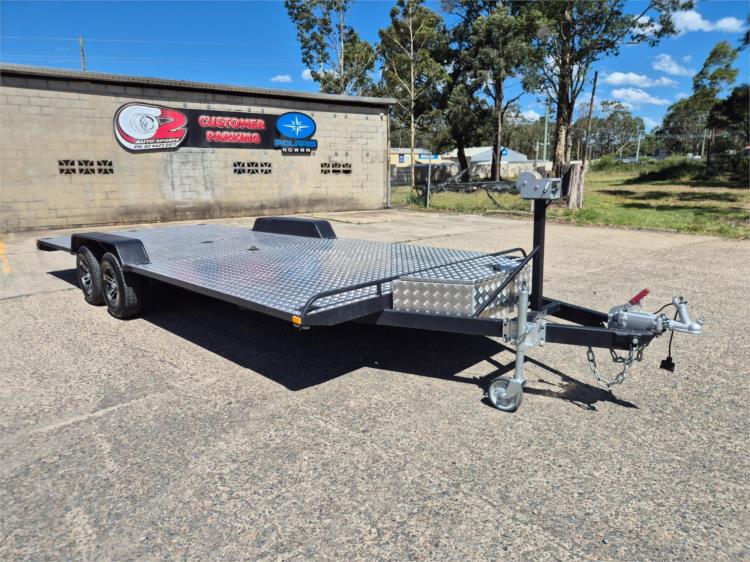 2025 Ferret's 4x4 20 x 6.6 Car Trailer