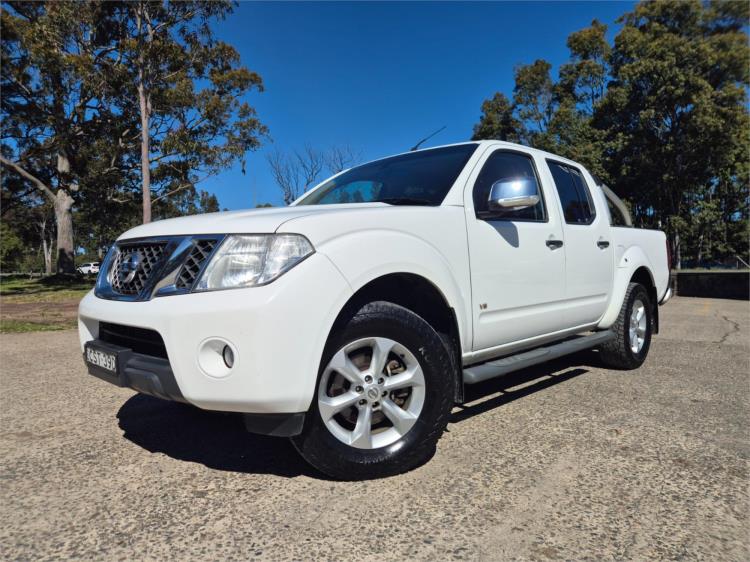 2013 Nissan Navara Utility ST-X 550 D40 S5 MY12